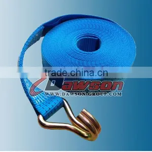 4000kg x 10m Ratchet Strap EN12195-2 TUV GS Standard thumbnail-1