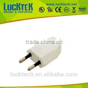 EUROPEAN 2PIN FLAT REWIRABLE CONNECTOR PLUG thumbnail-1