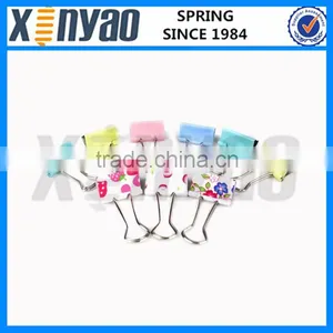Logo Print Colorful Metal Binder Clips thumbnail-4