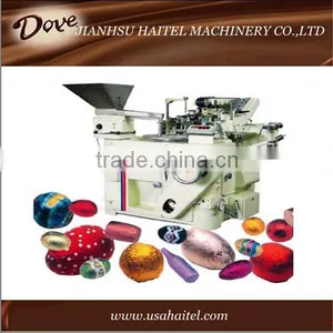 Chocolate Aluminum Foil Packing Machine|chocolate Foil Ball Wrapping Machine|high Performance Chocolate Packing Machine thumbnail-1