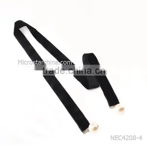 2016 Fashion Woman Handmade Long Black Velvet Choker Necklace thumbnail-5