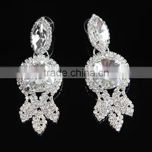 Latest Fashion Hot Sale Bling Fancy Crystal Earrings Wholesale J0784Y thumbnail-6