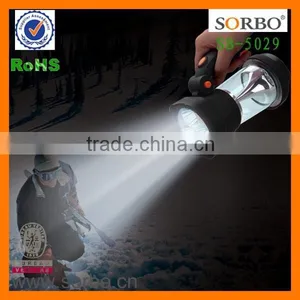 Portable Night Fishing LED Lantern With FM & AM Radio - Rechargeable Battery for Phones thumbnail-4