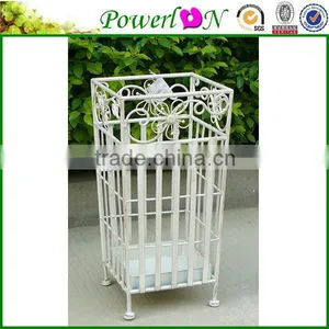 Metal Garden Arch and Gate, White, Round Top, Perfect For Various Climbing Plant thumbnail-4