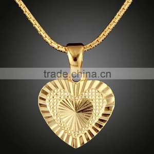 Good Quality Couple Love Pendant 18k Gold Cheap Price Custom Metal Jewelry thumbnail-1