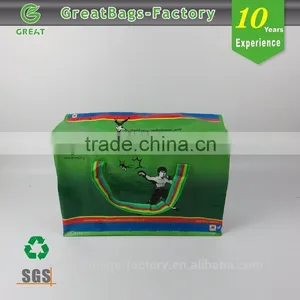 Promo Polypropylene Laminated PP Woven Shopping Bag With Zipper thumbnail-2