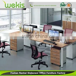 Factory Supply High Quality Computer Desk For Two Computers Double Seats thumbnail-1