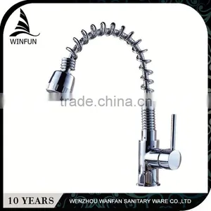 Advanced Germany Machines Factory Directly Brass Extendable Kitchen Faucets thumbnail-1