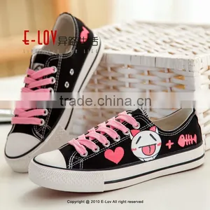 NO.D020HHot Sales High Quality Ladies Canvas Shoes Quality Choice thumbnail-3