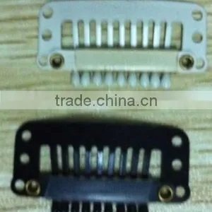 Snap Comb Clips 9 Teeths Type Clips for Hair Extension Snap Clips Hair Extension Snap Clips thumbnail-2