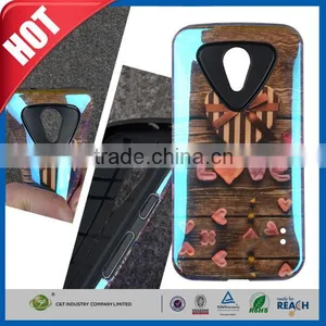 C&T Cute Love Pattern Design For Motorola Moto G 2nd Generation Case thumbnail-1