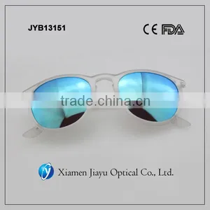 Mirror Sunglasses Lens White Sunglasses Fashion Eyewear thumbnail-2