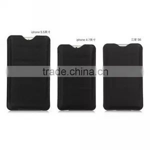 Universal PU Leather Mini Mobile Phone Pouch Cover thumbnail-2