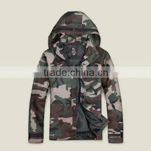 Man Waterproof Windproof Sports Hooded Camo Hunting Clothing Designer Outdoor thumbnail-3