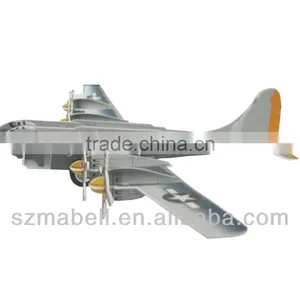 3D Puzzle Model Airplane for Sales, Intelligent Diy Model Airplane Toy thumbnail-2