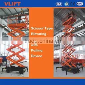 6-11M Mobile Electric Scissor Lift/Hydraulic Scissor Lift Platform thumbnail-1