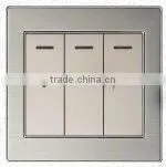 Modern New Design Reset Light 3 Gang Switch With Led Indicator thumbnail-1