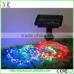 10m 100lights Waterproof IP65 Solar Led String Light thumbnail-1