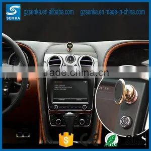 New Premium Zinc Alloy With Rhinestone Magnetic Phone Car Holder thumbnail-4