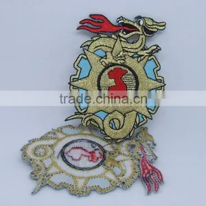 Wholesale Custom High Quality Digital Laser Cut Thermo Adhesive Embroidery Badges thumbnail-3
