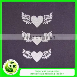 Silicon Reflective Transfer Printed Logo Label for Uniform Clothing thumbnail-1