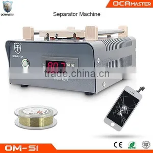 OCAmaster Built-in Vacuum Pump Mini LCD Separator Machine OM-S1 For Broken LCD Screens Separating thumbnail-1