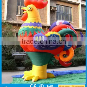 Giant Inflatable Hahn Chicken for Festival Decoration thumbnail-1