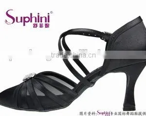 Elegance Closed Toe 7.5cm Hell Ladies Ballroom Dance Shoe thumbnail-1