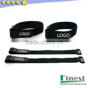 Nylon Material Hook and Loop Adjustable Strap With Buckle thumbnail-3