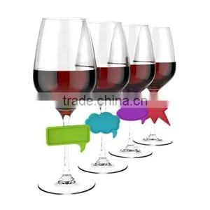 Cup Identify Silicone Glass Mark Wine Charms Colorful Silicone Promotion Gifts thumbnail-1
