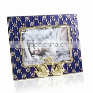 RORO Good Luck Goose Crystal Glass Enamel Photo Frame Picture Frame thumbnail-1