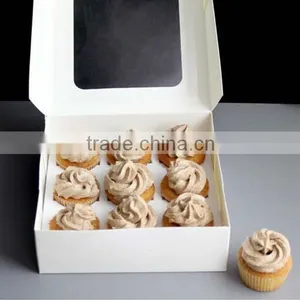 Colorful Custom Mini 4 Cupcake Boxes thumbnail-2