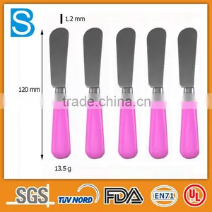 12 cm Free Sample Plastic Handle Christmas Butter Knife thumbnail-1