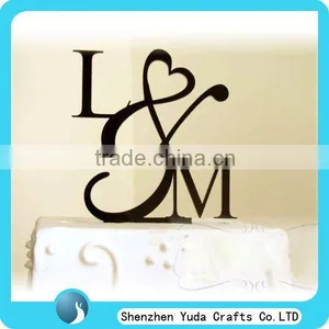 Manufacturer Plexiglass Laser Cut Cake Topper Colored Cake Topper thumbnail-1