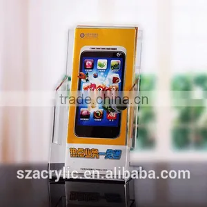 Acrylic A6 Folder Display Rack Flyers Leaflets Holder Box Brochure Display Box/holder thumbnail-1