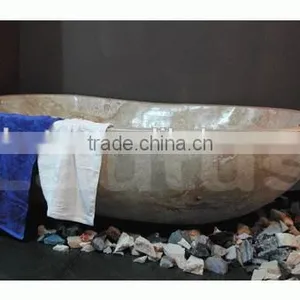 Elegant New Model Bathtub USTG/SGS/CE Artistic Stone Bathtub thumbnail-1