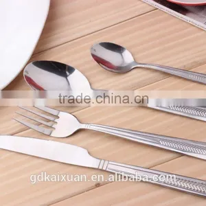Flatware Sets Stainless Steel Metal Type Unique Design KX-S158 thumbnail-5