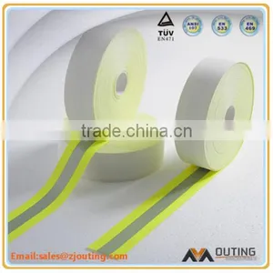 Fire Flame Retardant Reflective Fabric Tape for Clothing thumbnail-2