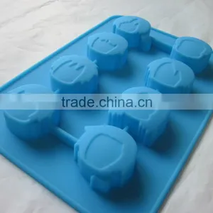 8 Hole Cartoon Shaped Silicone Chocolate Mold thumbnail-3