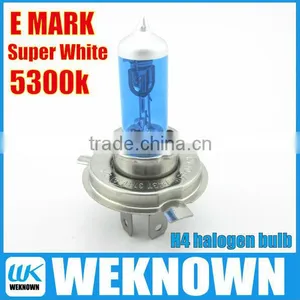 Xenon Super White Halogen Bulbs h4 12v55w/60w thumbnail-1