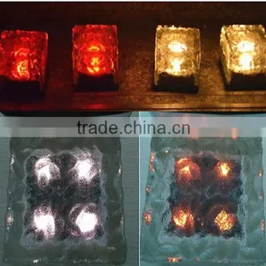 Low Price Outdoor LED Solar Ice Brick Lighting thumbnail-6