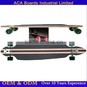 41inch Drop Through Led Wheels Longboard Skateboard thumbnail-1