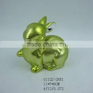 2012 Ceramic Easter Bunny Figurine thumbnail-1