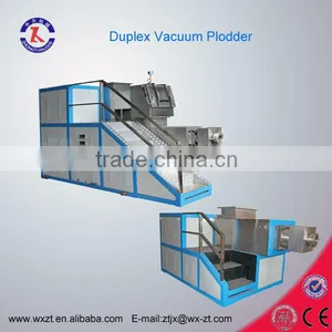 Duplex Vacuum Plodder-CE Certified Soap Making Machine thumbnail-1