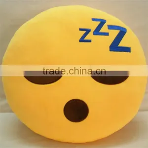 Sleepy Emoji Pillow thumbnail-1