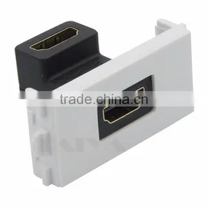 HDMI Female To Female Connector With Angle Side thumbnail-1