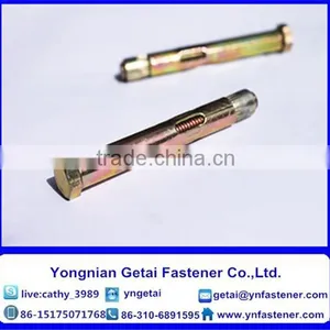 Zinc Yellow Hex Bolt Sleeve Anchor thumbnail-2