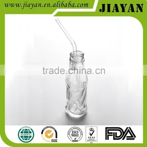 Disposable Plastic Clear Flexible Drink Straw thumbnail-1