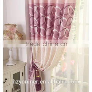 2015 Hot Sale Printed Designed No. 13 Window Curtains, Made- up Black Out Fabric in Home or Hotel thumbnail-3
