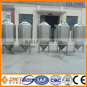 500l Top Manhole Minibrew Conical Fermenter/cheap Conical Fermenter CE ODM Manufacturer thumbnail-1